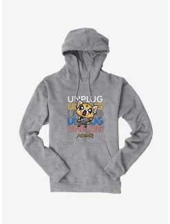 Discount 💯 Aggretsuko Unplug Hoodie 🛒 -Cheap Sanrio Store 17151719 hi
