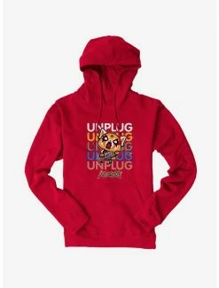 Discount 💯 Aggretsuko Unplug Hoodie 🛒 -Cheap Sanrio Store 17151740 hi