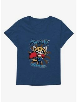Best Sale ⌛ Aggretsuko Stay Balanced 👧 Girls T-Shirt Plus Size 🛒 -Cheap Sanrio Store 17151808 hi