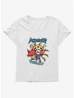 Best Sale ⌛ Aggretsuko Stay Balanced 👧 Girls T-Shirt Plus Size 🛒 -Cheap Sanrio Store 17151817 hi