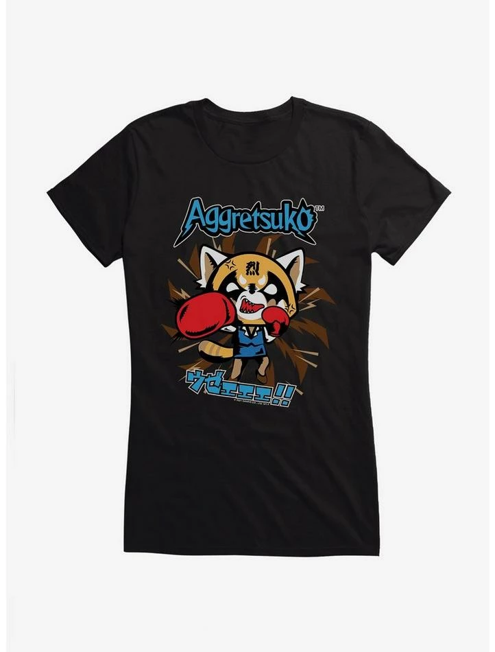 Top 10 🥰 Aggretsuko Stay Balanced 👧 Girls T-Shirt 🥰 4 Top 10 🥰 Aggretsuko Stay Balanced 👧 Girls T-Shirt 🥰 - Image 2