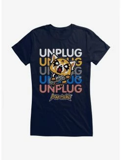 Best reviews of 😀 Aggretsuko Unplug 👧 Girls T-Shirt 🔥 -Cheap Sanrio Store 17159504 hi 1