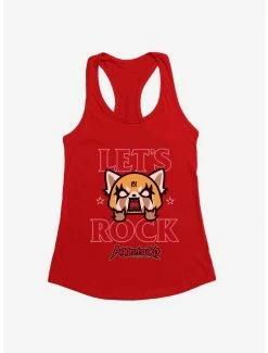 Top 10 ⭐ Aggretsuko Let's Rock 👧 Girls Tank 🌟 -Cheap Sanrio Store 17159618 hi