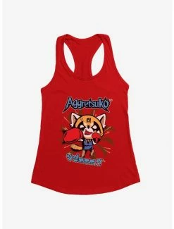 Coupon 💯 Aggretsuko Stay Balanced 👧 Girls Tank ❤️ -Cheap Sanrio Store 17159674 hi