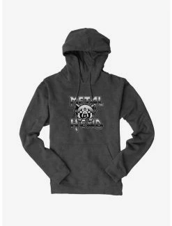 Brand new ✔️ Aggretsuko Metal Head Hoodie 👏 -Cheap Sanrio Store 17164774 hi 1
