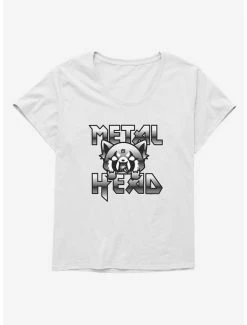 Cheap ❤️ Aggretsuko Metal Head 👧 Girls Plus Size T-Shirt ❤️ -Cheap Sanrio Store 17165204 hi