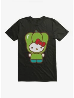 Wholesale 😉 Hello Kitty Five A Day Bell Pepper T-Shirt 🎉 -Cheap Sanrio Store 17201872 hi