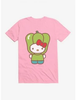 Wholesale 😉 Hello Kitty Five A Day Bell Pepper T-Shirt 🎉 -Cheap Sanrio Store 17201891 hi 1