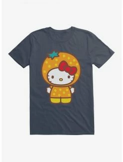 Buy 🥰 Hello Kitty Five A Day Orange Outfit T-Shirt 😉 -Cheap Sanrio Store 17201990 hi