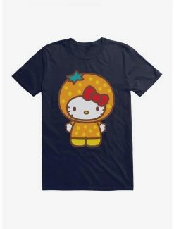 Buy 🥰 Hello Kitty Five A Day Orange Outfit T-Shirt 😉 -Cheap Sanrio Store 17202008 hi