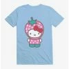 New 🧨 Hello Kitty Five A Day Strawberry Hat T-Shirt 🧨 -Cheap Sanrio Store 17202197 hi