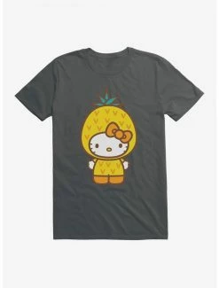 Best Pirce 🔔 Hello Kitty Five A Day Wise Pineapple T-Shirt ⭐ -Cheap Sanrio Store 17202359 hi