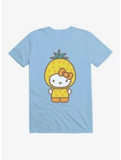 Best Pirce 🔔 Hello Kitty Five A Day Wise Pineapple T-Shirt ⭐ -Cheap Sanrio Store 17202395 hi