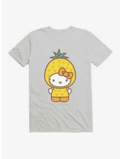 Best Pirce 🔔 Hello Kitty Five A Day Wise Pineapple T-Shirt ⭐ -Cheap Sanrio Store 17202422 hi
