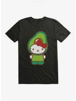 Coupon ✨ Hello Kitty Five A Day Avacado T-Shirt 💯 -Cheap Sanrio Store 17202819 hi