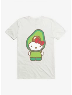 Coupon ✨ Hello Kitty Five A Day Avacado T-Shirt 💯 -Cheap Sanrio Store 17202900 hi