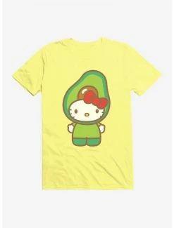 Coupon ✨ Hello Kitty Five A Day Avacado T-Shirt 💯 -Cheap Sanrio Store 17202909 hi