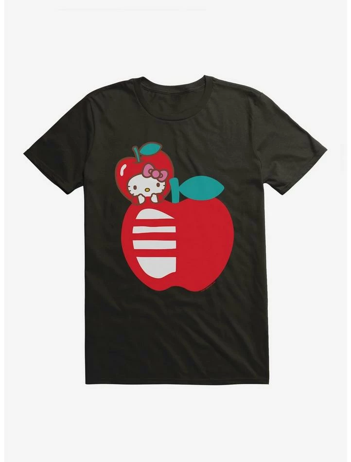 Promo ✔️ Hello Kitty Five A Day Hello Apple T-Shirt 😉 4 Promo ✔️ Hello Kitty Five A Day Hello Apple T-Shirt 😉 - Image 2