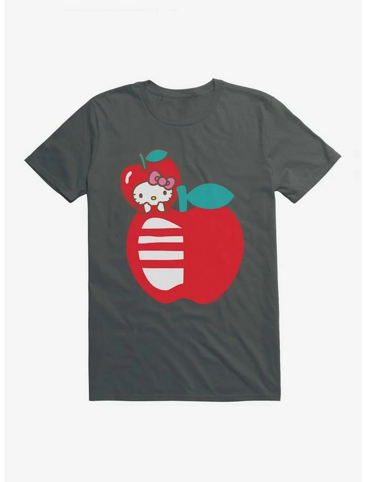Promo ✔️ Hello Kitty Five A Day Hello Apple T-Shirt 😉 5 Promo ✔️ Hello Kitty Five A Day Hello Apple T-Shirt 😉 - Image 3