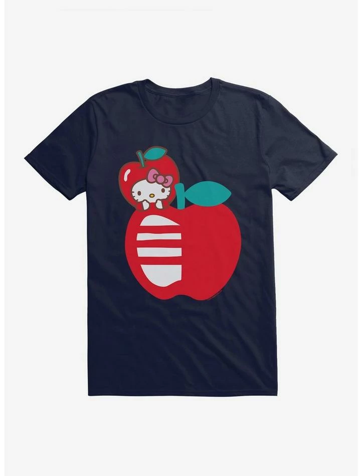 Promo ✔️ Hello Kitty Five A Day Hello Apple T-Shirt 😉 10 Promo ✔️ Hello Kitty Five A Day Hello Apple T-Shirt 😉 - Image 8