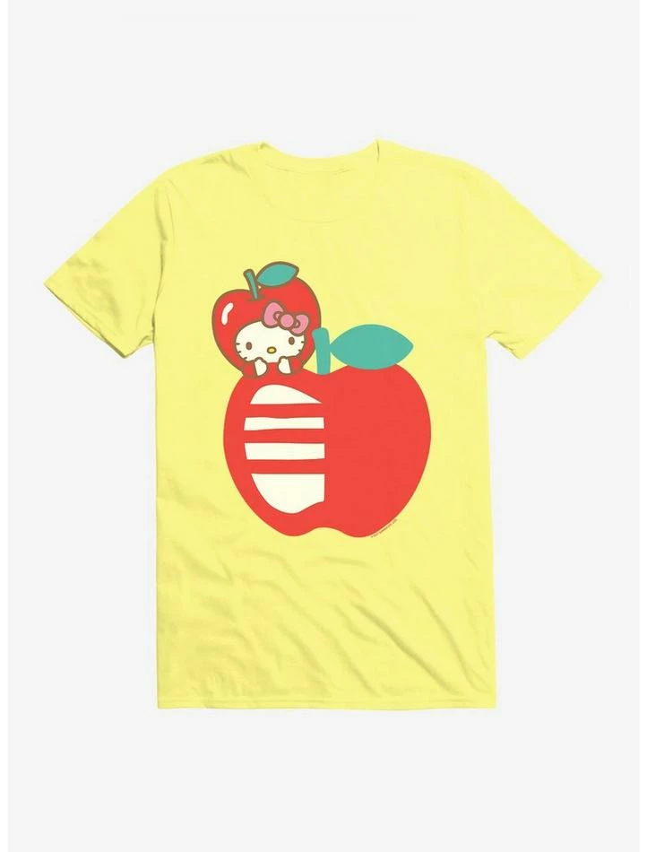 Promo ✔️ Hello Kitty Five A Day Hello Apple T-Shirt 😉 14 Promo ✔️ Hello Kitty Five A Day Hello Apple T-Shirt 😉 - Image 12