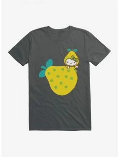 Outlet 😉 Hello Kitty Five A Day Hiding The Pear T-Shirt ✨ -Cheap Sanrio Store 17203143 hi