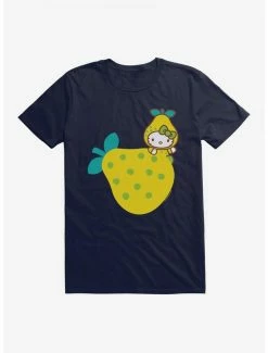 Outlet 😉 Hello Kitty Five A Day Hiding The Pear T-Shirt ✨ -Cheap Sanrio Store 17203188 hi