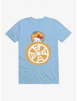 Brand new 😉 Hello Kitty Five A Day Litlle Slice of Orange T-Shirt 😍 -Cheap Sanrio Store 17203278 hi