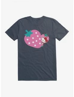 Flash Sale 🛒 Hello Kitty Five A Day Pink Strawberry T-Shirt ✨ -Cheap Sanrio Store 17203368 hi