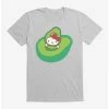 Best Sale 🎁 Hello Kitty Five A Day Playing In Avacado T-Shirt 👏 -Cheap Sanrio Store 17203458 hi