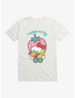 Best deal ✔️ Hello Kitty Five A Day Seven Healthy Options T-Shirt 👍 -Cheap Sanrio Store 17203809 hi