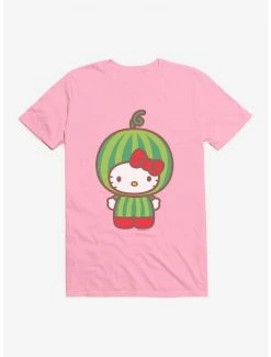 Cheap 🎁 Hello Kitty Five A Day Watermelon Head T-Shirt 😀 -Cheap Sanrio Store 17203944 hi