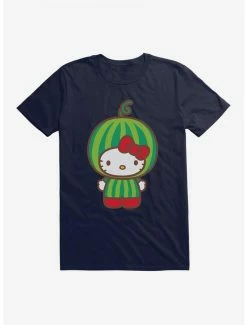 Cheap 🎁 Hello Kitty Five A Day Watermelon Head T-Shirt 😀 -Cheap Sanrio Store 17203980 hi