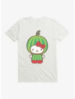 Cheap 🎁 Hello Kitty Five A Day Watermelon Head T-Shirt 😀 -Cheap Sanrio Store 17204007 hi