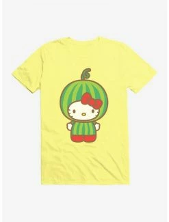 Cheap 🎁 Hello Kitty Five A Day Watermelon Head T-Shirt 😀 -Cheap Sanrio Store 17204016 hi