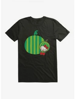 Outlet 😉 Hello Kitty Five A Day Watermelon Relaxing T-Shirt 🤩 -Cheap Sanrio Store 17204025 hi 1