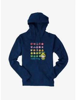 Promo 🔥 Hello Kitty Five A Day Healthy Logo Hoodie 🤩 -Cheap Sanrio Store 17208482 hi