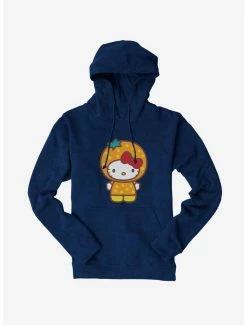 Buy 🧨 Hello Kitty Five A Day Orange Outfit Hoodie 😍 -Cheap Sanrio Store 17208622 hi