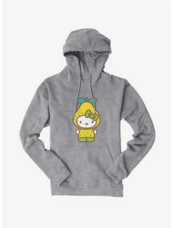 Outlet 🛒 Hello Kitty Five A Day Peary Healthy Hoodie 💯 -Cheap Sanrio Store 17208650 hi 1