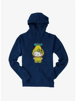 Outlet 🛒 Hello Kitty Five A Day Peary Healthy Hoodie 💯 -Cheap Sanrio Store 17208657 hi