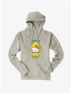 Outlet 🛒 Hello Kitty Five A Day Peary Healthy Hoodie 💯 -Cheap Sanrio Store 17208664 hi