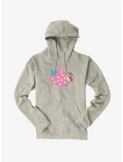 Flash Sale 🤩 Hello Kitty Five A Day Pink Strawberry Hoodie 😀 -Cheap Sanrio Store 17208699 hi