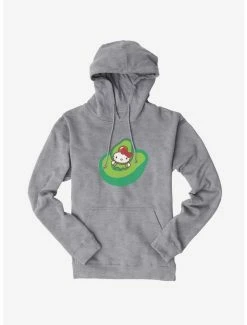 Hot Sale 🌟 Hello Kitty Five A Day Playing In Avacado Hoodie 😉