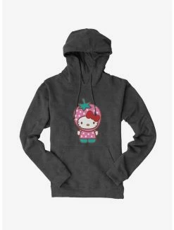 Coupon ❤️ Hello Kitty Five A Day Strawberry Hat Hoodie 🤩 -Cheap Sanrio Store 17208853 hi