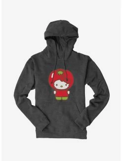 Cheapest 🔔 Hello Kitty Five A Day Tomato Day Hoodie ✨