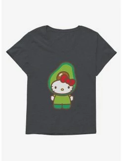 Best deal 👏 Hello Kitty Five A Day Avacado 👧 Girls T-Shirt Plus Size 🔥 -Cheap Sanrio Store 17211435 hi