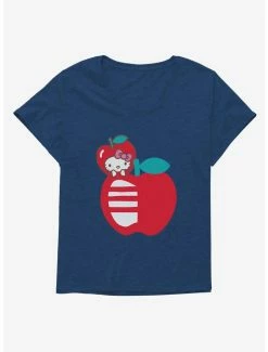 Best reviews of 🧨 Hello Kitty Five A Day Hello Apple 👧 Girls T-Shirt Plus Size 🎉 -Cheap Sanrio Store 17211525 hi