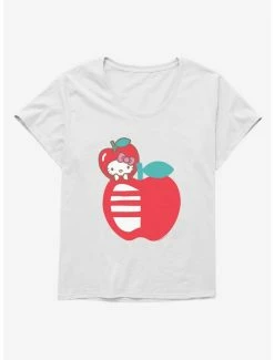 Best reviews of 🧨 Hello Kitty Five A Day Hello Apple 👧 Girls T-Shirt Plus Size 🎉 -Cheap Sanrio Store 17211552 hi