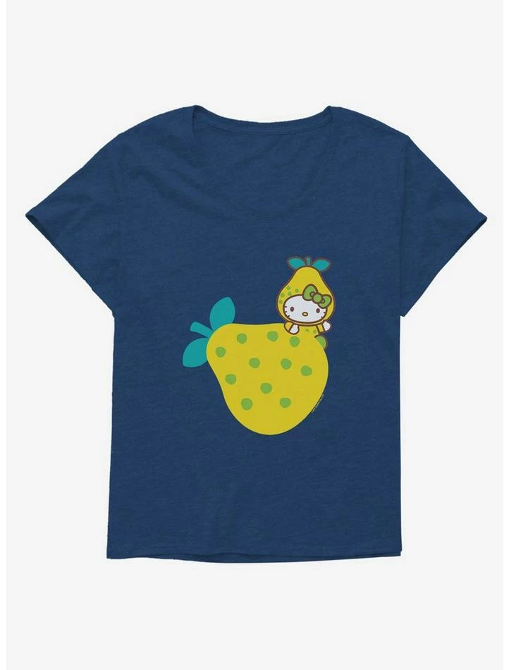 Wholesale ❤️ Hello Kitty Five A Day Hiding The Pear 👧 Girls T-Shirt Plus Size ✔️ 6 Wholesale ❤️ Hello Kitty Five A Day Hiding The Pear 👧 Girls T-Shirt Plus Size ✔️ - Image 4