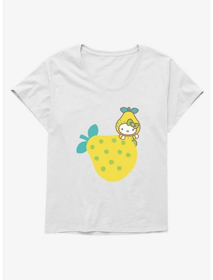 Wholesale ❤️ Hello Kitty Five A Day Hiding The Pear 👧 Girls T-Shirt Plus Size ✔️ 5 Wholesale ❤️ Hello Kitty Five A Day Hiding The Pear 👧 Girls T-Shirt Plus Size ✔️ - Image 3